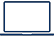 Notebook screen layout icon (1366 x 768px)