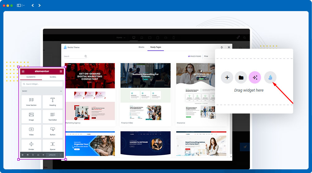 Reobiz theme feature screenshot 7