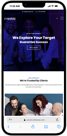 Reobiz responsive layout preview on multiple devices 2